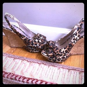 Leopard Suede Wedge for Summer!